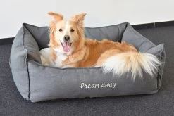 Flamingo Panier Dream Away Rectangulaire Fermeture Eclair Gris 90x70x35cm -Chien Scroquette 1c1569e5e3e189c3266e2e6aa007c597f0e2b3dc6812c01616819327dbd8060d