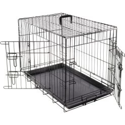 Flamingo Cage Pour Chien Ebo Noir XL 109x70x77cm