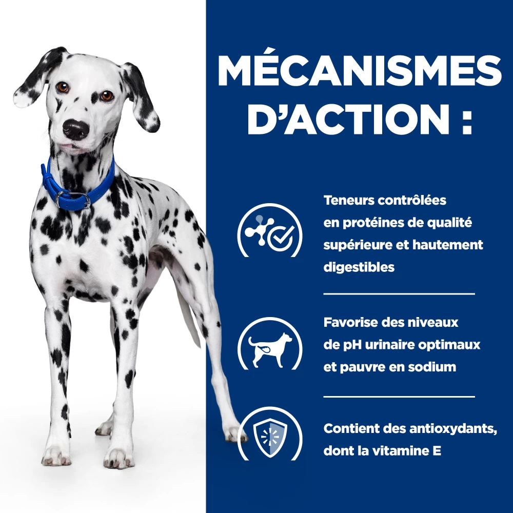 Hill's Prescription Diet U/D Croquettes Pour Chien Au Poulet 7 Hill's Prescription Diet U/D Croquettes Pour Chien Au Poulet – Image 5