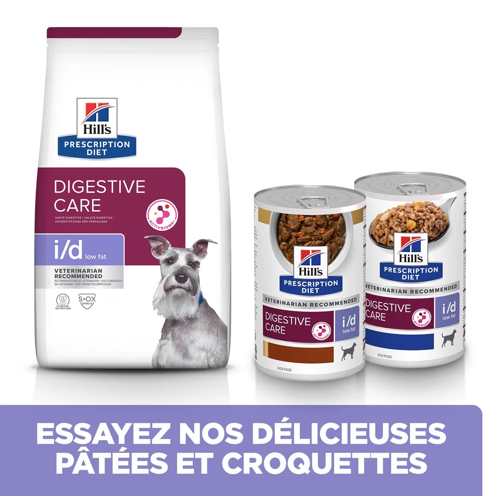 Hill's Prescription Diet I/D Low Fat Boîtes Pour Chien -12x360g 8 Hill's Prescription Diet I/D Low Fat Boîtes Pour Chien -12x360g – Image 6