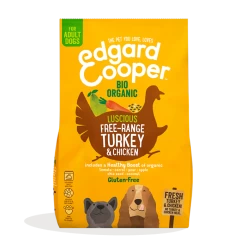 Edgard & Cooper Edgard&Cooper Croquettes BIO Pour Chien à La Dinde - 2,5kg