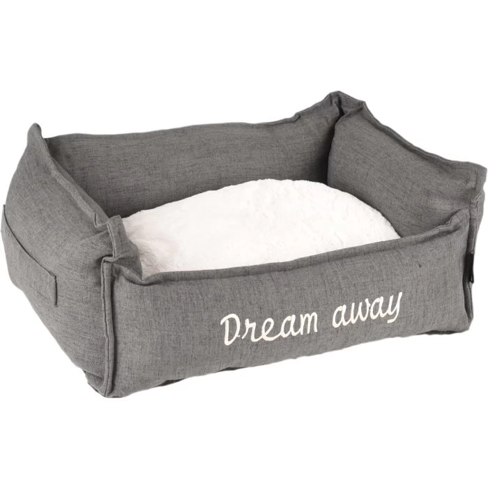 Flamingo Panier Dream Away Rectangulaire Fermeture Eclair Gris 50x40x20cm 3 Flamingo Panier Dream Away Rectangulaire Fermeture Eclair Gris 50x40x20cm