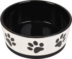 Flamingo Gamelle Chien Kenzo Céramique Antidérapante Noir/blanc 18cm 1130ml -Chien Scroquette 66f11d04a433c29eaca967f6c80f8703c45aebdbef6364a7387a0a9159e1be5a