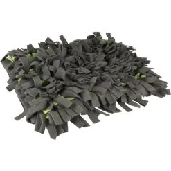 Flamingo Tapis à Renifler Amigo Rectangulaire + Fermeture Eclair Gris/vert 40x50cm