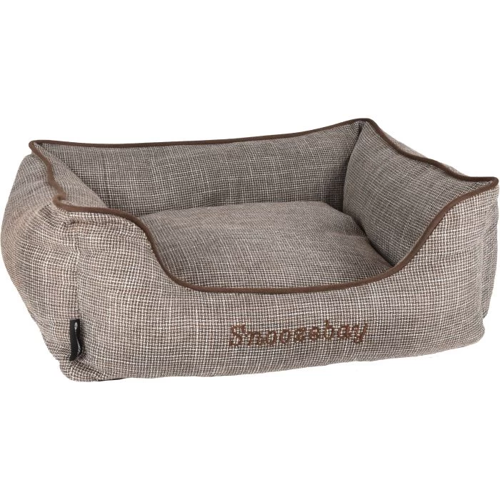 Flamingo Panier Snoozebay Rectangulaire Brun 60x50x20cm 3 Flamingo Panier Snoozebay Rectangulaire Brun 60x50x20cm