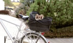 Trixie Panier De Vélo Pour Porte-bagages 29 × 42 × 48 Cm -Chien Scroquette 8ffd1c6313e3d2b92820214bc884d2e42fe28bd876a4dee85693a3908e0b4199