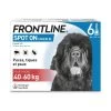 Frontline Spot-on Chien XL 40-60Kg 6 Pipettes 1 Frontline Spot-on Chien XL 40-60Kg 6 Pipettes -Chien Scroquette Frontline SpotOn Dog SizeXL 6pipettes