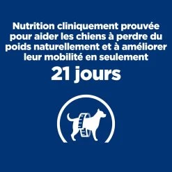 HILL'S PRESCRIPTION DIET METABOLIC + MOBILITY GESTION DU POIDS BOÎTES POUR CHIEN 12X370G -Chien Scroquette Hills prescription diet chien metabolic mobility boites poulet 3 FR
