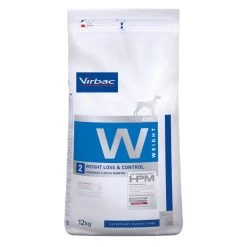 Virbac HPM W2 Weight & Control Chien 3Kg -Chien Scroquette VET HPM Chien Weight Loss Control 12kg 5 FR