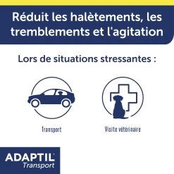 ADAPTIL SPRAY TRANSPORT 20ML -Chien Scroquette adaptil spray 2 FR