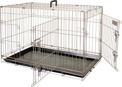 Flamingo Cage Pour Chien Ebo Taupe S 43x61x50cm -Chien Scroquette af9e08ed692b9913f815d350ac32651415a07fab913b1488289393f2bc963851