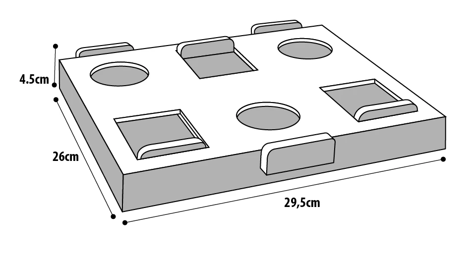 Flamingo Jouet Chien Wooden Brain Train Diana-26x29,5cm 4 Flamingo Jouet Chien Wooden Brain Train Diana-26x29,5cm – Image 3