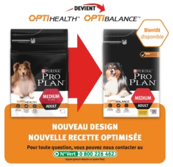 Purina Pro Plan Adult Medium OptiBalance 9 Purina Pro Plan Adult Medium OptiBalance -Chien Scroquette ce752bbd34d754dc185bcfdafdaebdbfae1dd9975228ca83f591fa8e46d326de