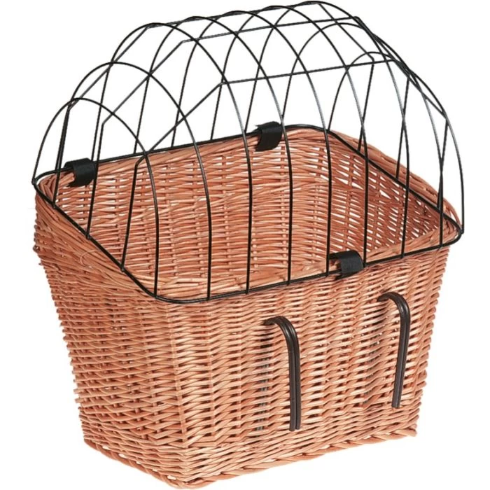 Flamingo Panier Bicyclette Guidon Crochet Canna Brun 45x38x47cm 3 Flamingo Panier Bicyclette Guidon Crochet Canna Brun 45x38x47cm
