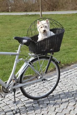 Trixie Panier De Vélo Pour Porte Bagages 35 × 49 × 55 Cm -Chien Scroquette ebd5d4e5e2c4a37de84a760dde3f171306776fae548a7d94507947b9bec77b29