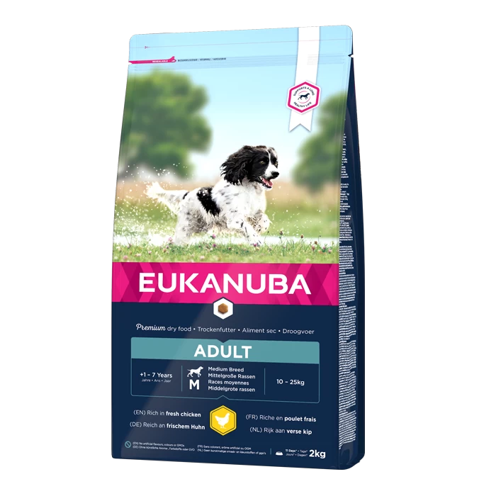 Eukanuba Adult Medium Breed Pour Chien 12kg 3 Eukanuba Adult Medium Breed Pour Chien 12kg