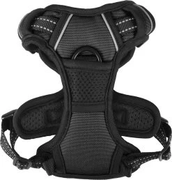 Flamingo Harnais Balou Noir XS 30-45cm 15mm -Chien Scroquette f1c4025eaddcec509c183d98ac677ea3557627f4064b08069b40016ebd40100b