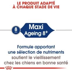 Royal Canin Maxi Ageing 8+ Pour Chien 15kg -Chien Scroquette royal canin maxi ageing croquettes pour chien maxi ageing 3
