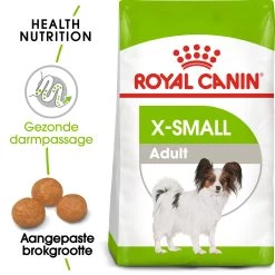 Royal Canin Extra Small Adult Pour Chien 1,5kg -Chien Scroquette royal canin x small adult volwassen hond zeer kleine hondenrassen hero packshot 1
