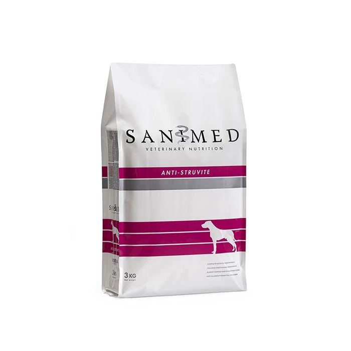 Sanimed Anti-Struvite Croquettes Pour Chiens 3kg 3 Sanimed Anti-Struvite Croquettes Pour Chiens 3kg
