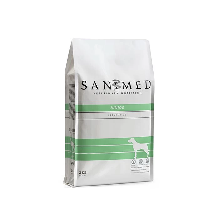 Sanimed Junior Croquettes Pour Chiens 3kg 3 Sanimed Junior Croquettes Pour Chiens 3kg